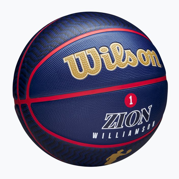 Wilson NBA Spieler Icon Outdoor Zion Basketball WZ4008601XB7 Größe 7 2