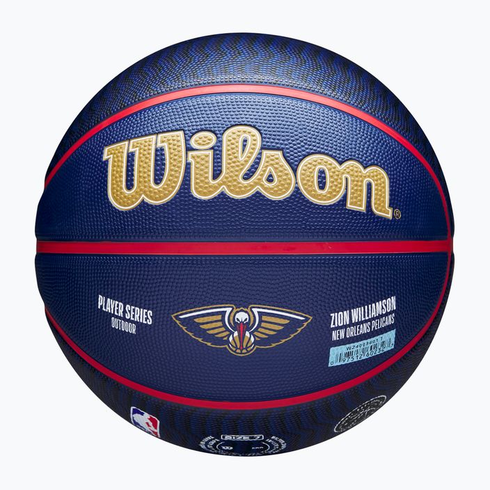Wilson NBA Spieler Icon Outdoor Zion Basketball WZ4008601XB7 Größe 7 6