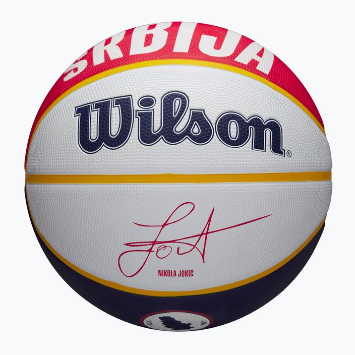 Wilson NBA Spieler Lokale Jokic blau Größe 7 Basketball
