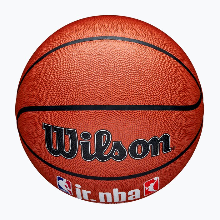 Wilson NBA JR Fam Logo Basketball Indoor Outdoor braun Größe 7 4
