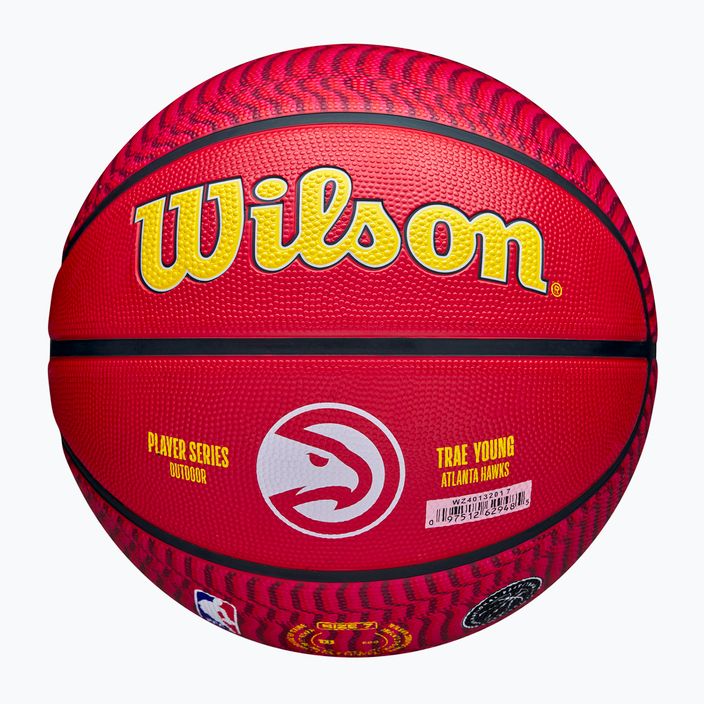 Wilson NBA Spieler Icon Outdoor Trae Basketball WZ4013201XB7 Größe 7 6