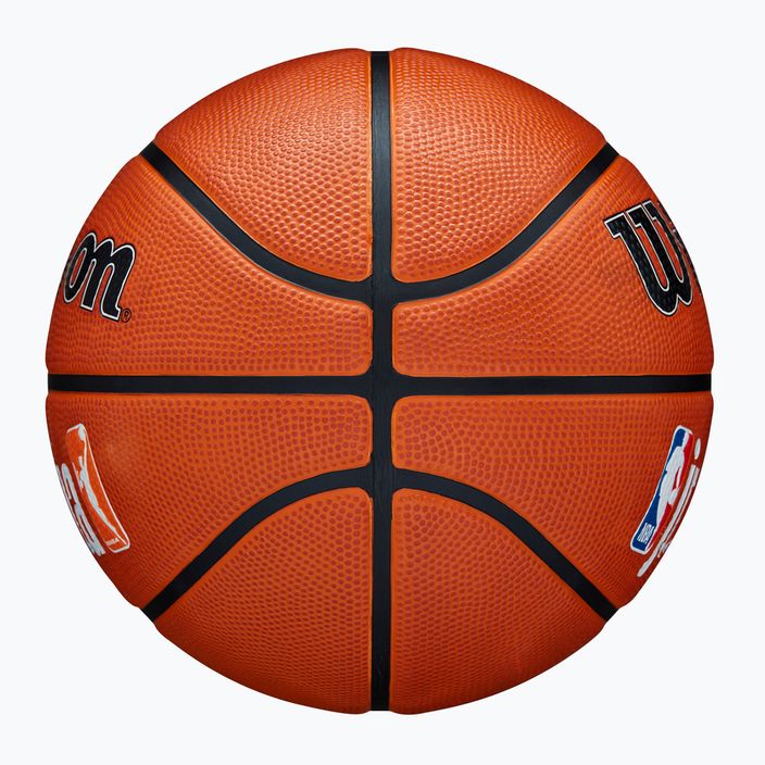 Wilson NBA JR Fam Logo Authentic Outdoor braun Basketball Größe 6 6