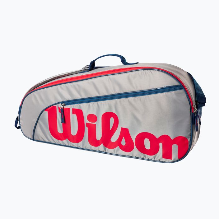 Wilson Junior 3er Pack Tennistasche für Kinder grau WR8023901001 2