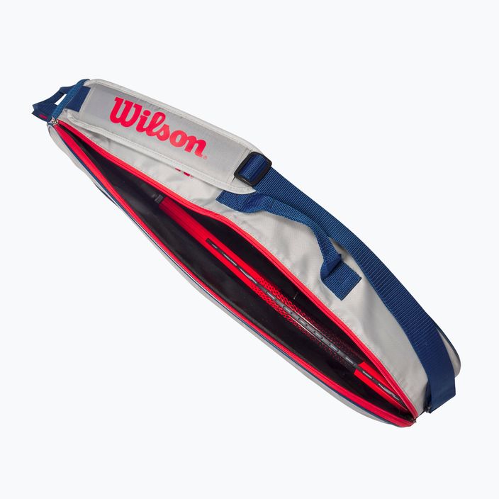 Wilson Junior 3er Pack Tennistasche für Kinder grau WR8023901001 3