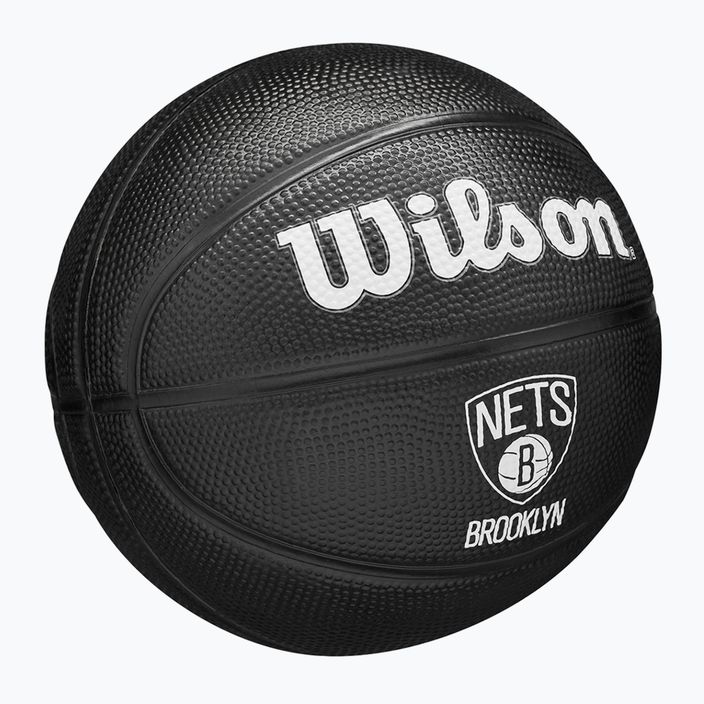 Wilson NBA Team Tribute Mini Brooklyn Nets Basketball WZ4017604XB3 Größe 3 2
