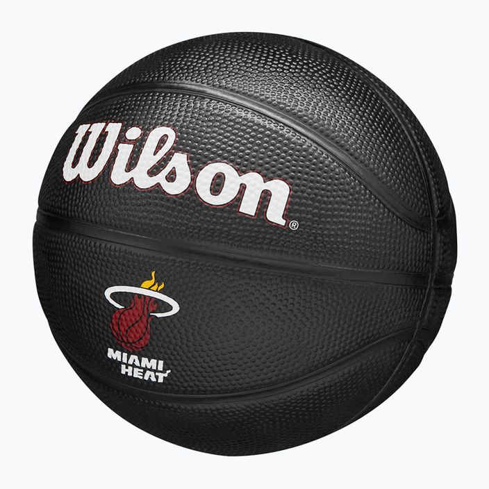 Wilson NBA Tribute Mini Miami Heat Basketball WZ4017607XB3 Größe 3 3