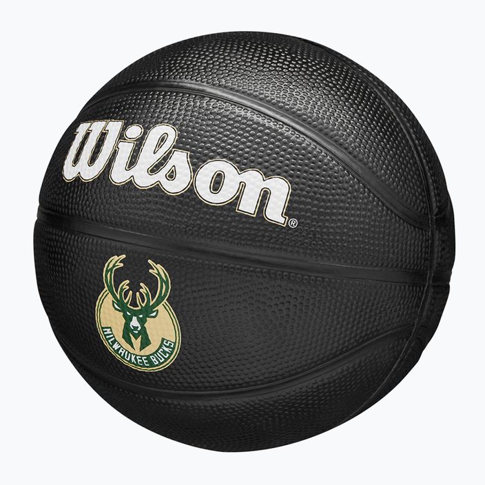 Wilson NBA Team Tribute Mini Milwaukee Bucks Basketball WZ4017606XB3 Größe 3 3