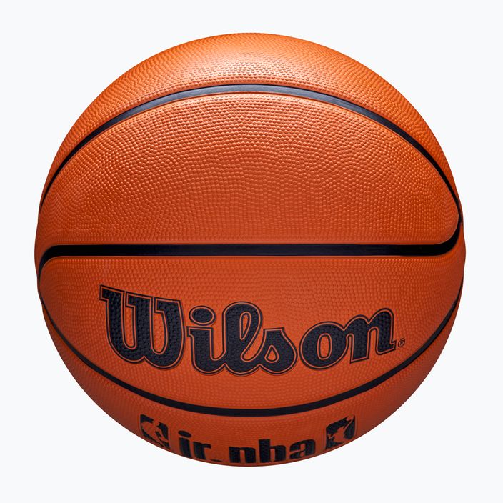 Wilson NBA Basketball JR Drv Fam Logo braun Größe 7 4