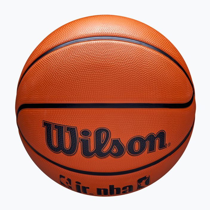 Wilson NBA Basketball JR Drv Fam Logo braun Größe 6 4