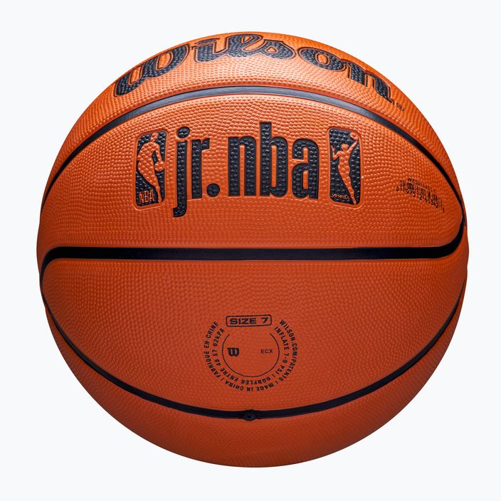 Wilson NBA Basketball JR Drv Fam Logo braun Größe 6 5