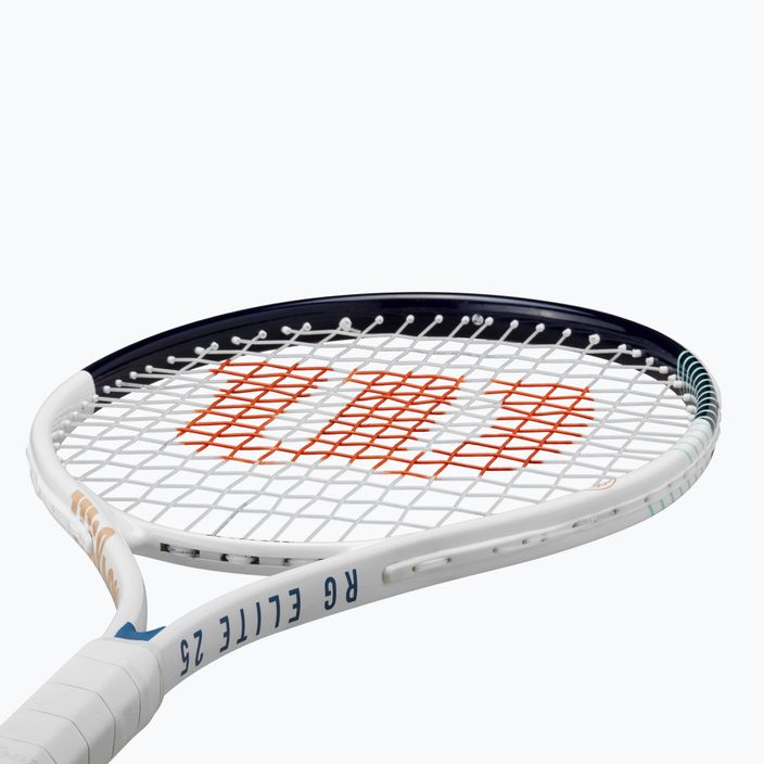 Wilson Roland Garros Elite 25 weiß/navy Kinder-Tennisschläger 5