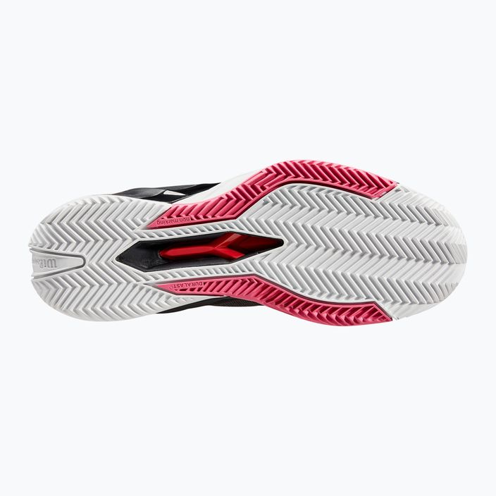Damen Tennisschuhe Wilson Rush Pro 4.0 Clay schwarz/hot pink/weiß 13