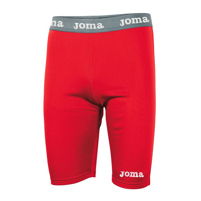 Herren Joma Warm Fleece rojo Thermo-Shorts 2