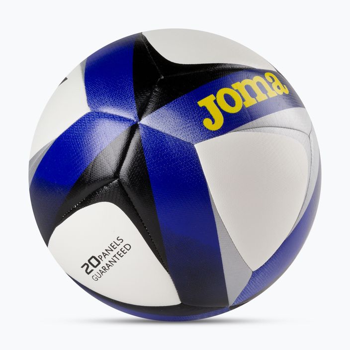 Joma Victory Hybrid Futsal Fußball weiß und blau 400448.207 2