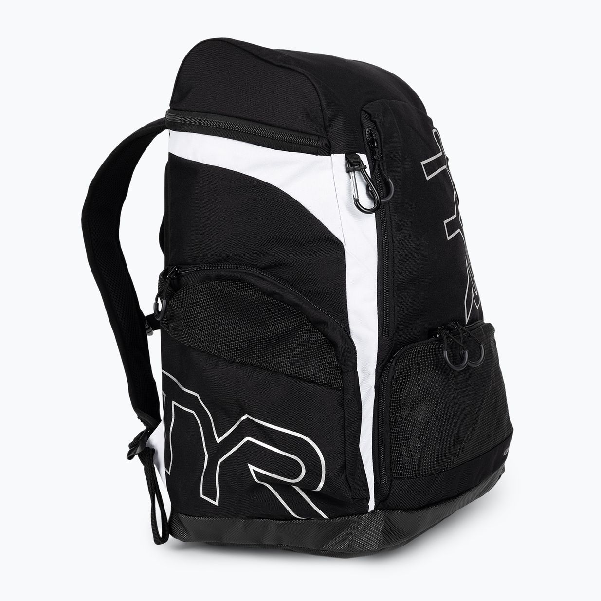 TYR Alliance Team 45 l schwarz/weißer Schwimmrucksack 2