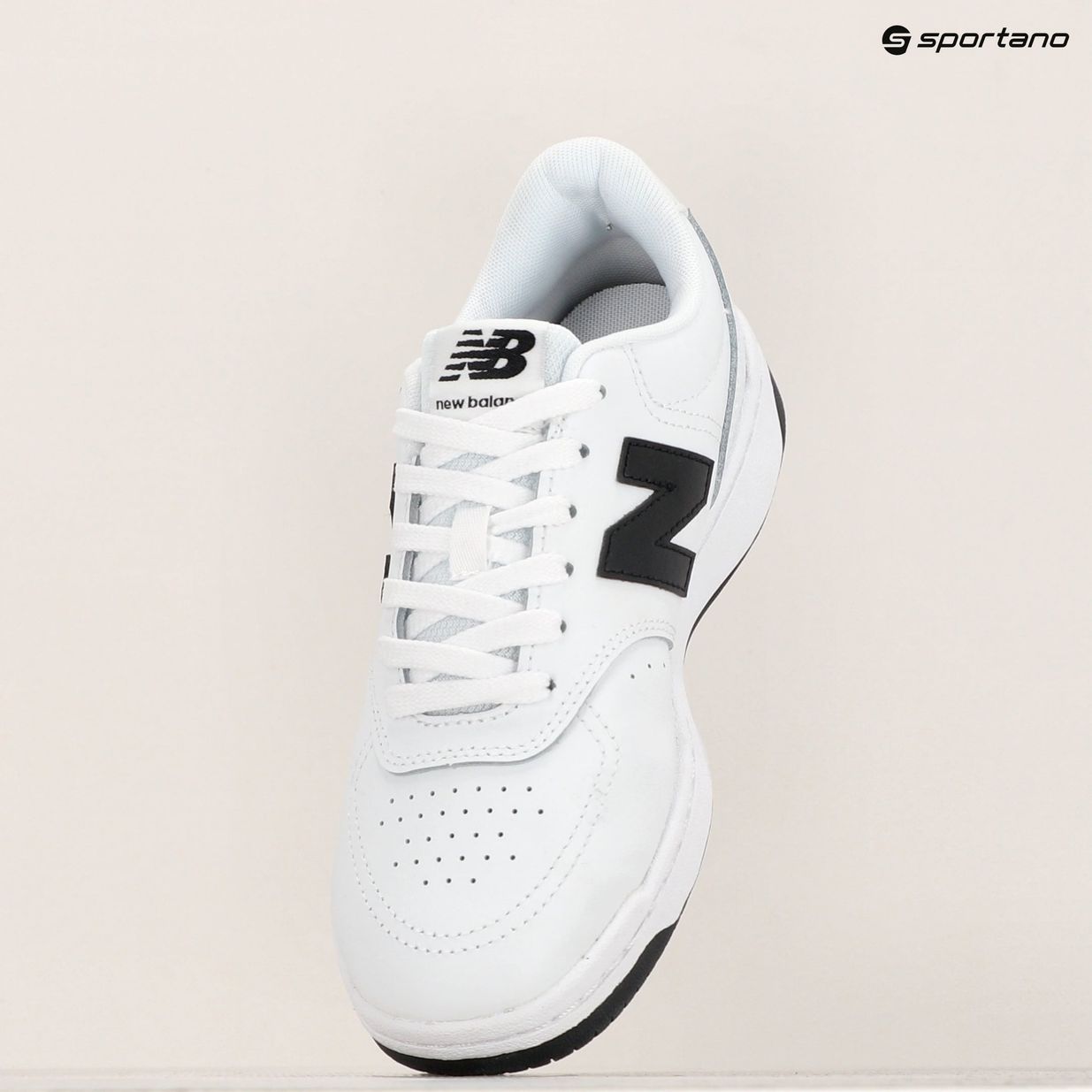 New Balance BB80 weiß/schwarz Schuhe 15