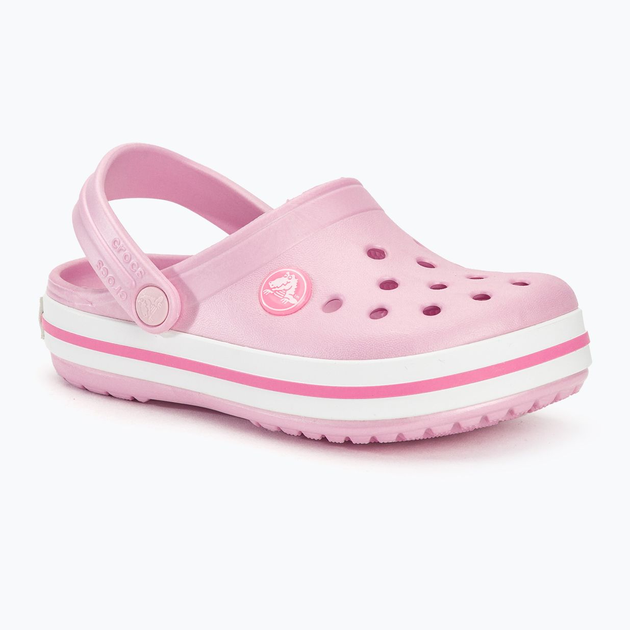 Crocs Crocband Clog Ballerina rosa Pantoletten für Kinder 2