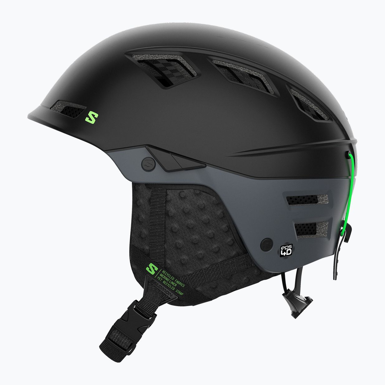 Skihelm Salomon MTN Lab schwarz L47145 9