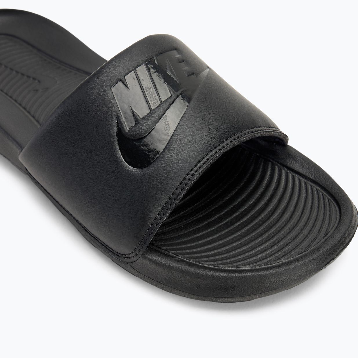 Herren Nike Victori One Slide schwarz/schwarz Flip-Flops 7