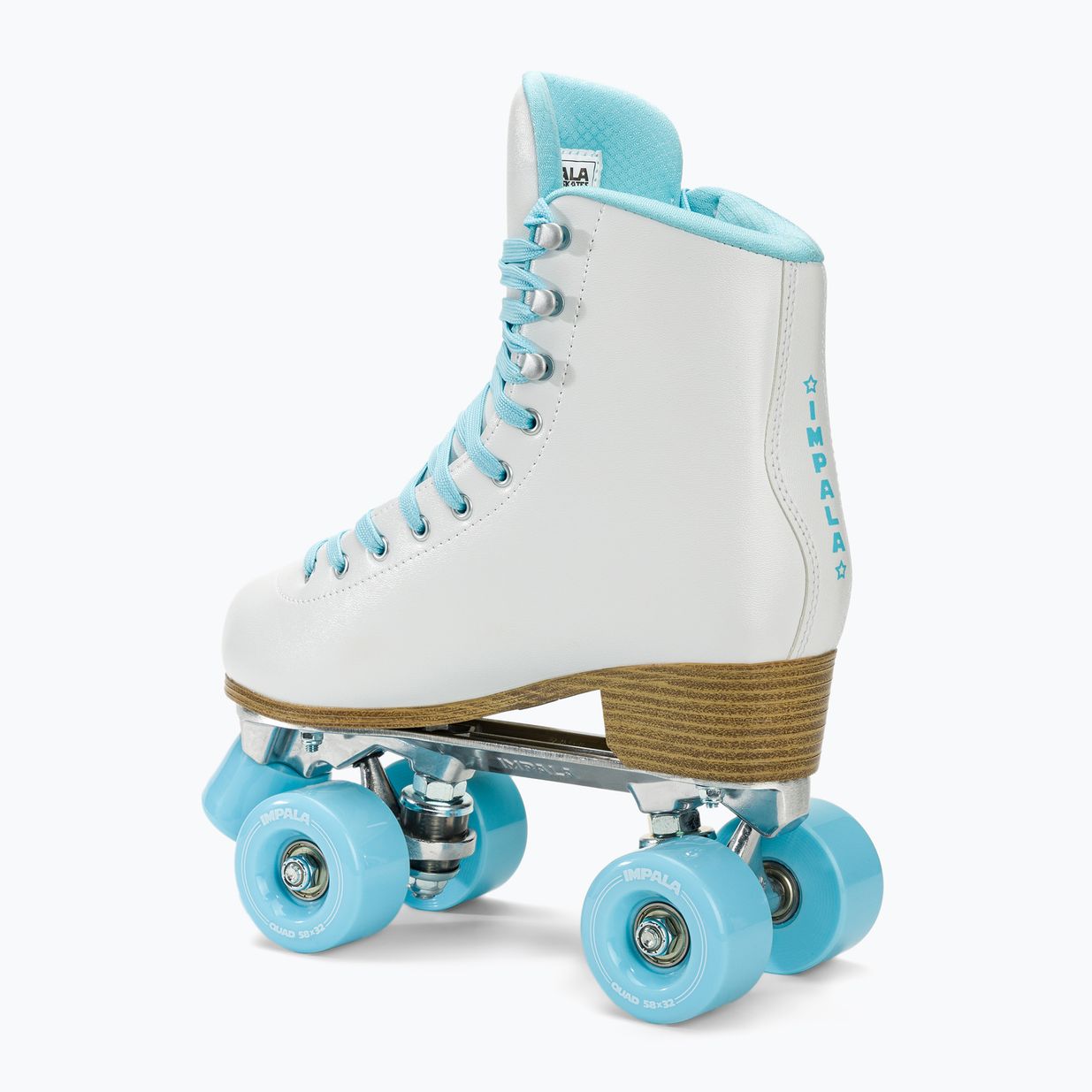 Rollschuhe Damen IMPALA Quad Skate white ice 4