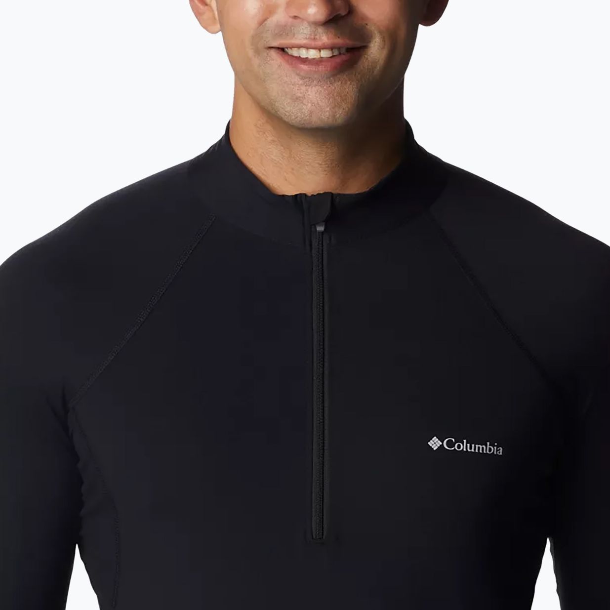 Columbia Midweight Stretch Thermo-Longsleeve für Herren schwarz 4