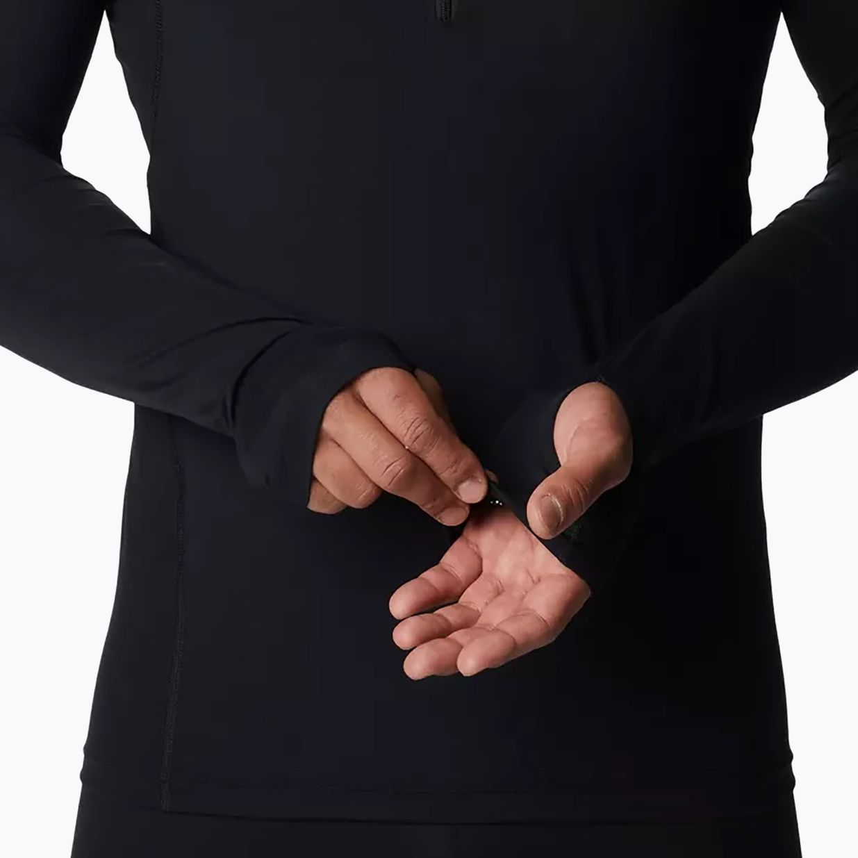 Columbia Midweight Stretch Thermo-Longsleeve für Herren schwarz 5