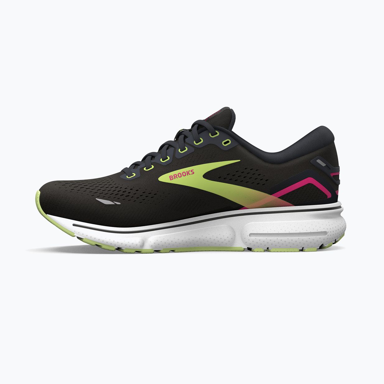 Brooks Ghost 15 Damen Laufschuhe schwarz/ebony/sharp green 13