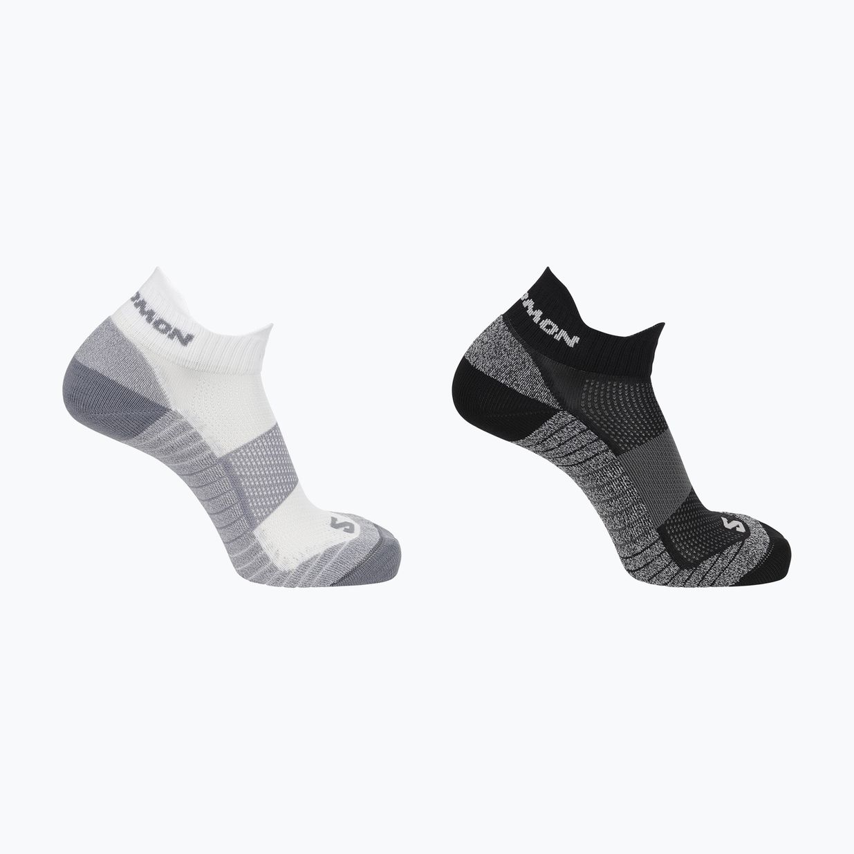 Salomon Aero Ankle Laufsocken 2 Paar schwarz/weiss