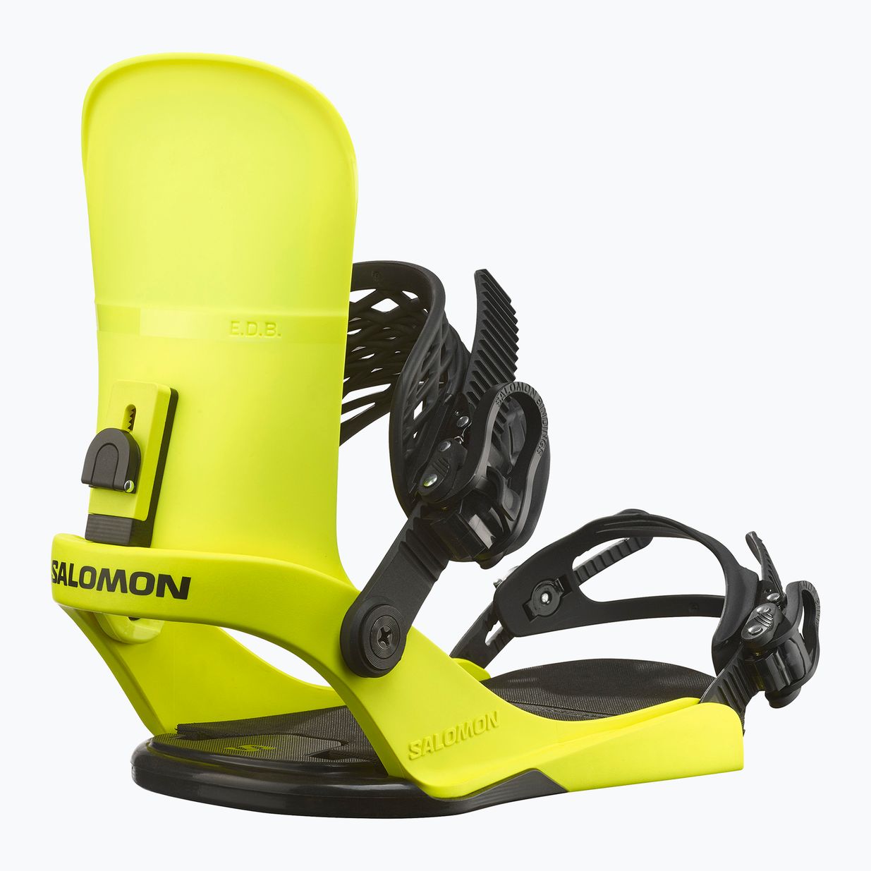 Snowboardbindungen Salomon EDB neongelb 2