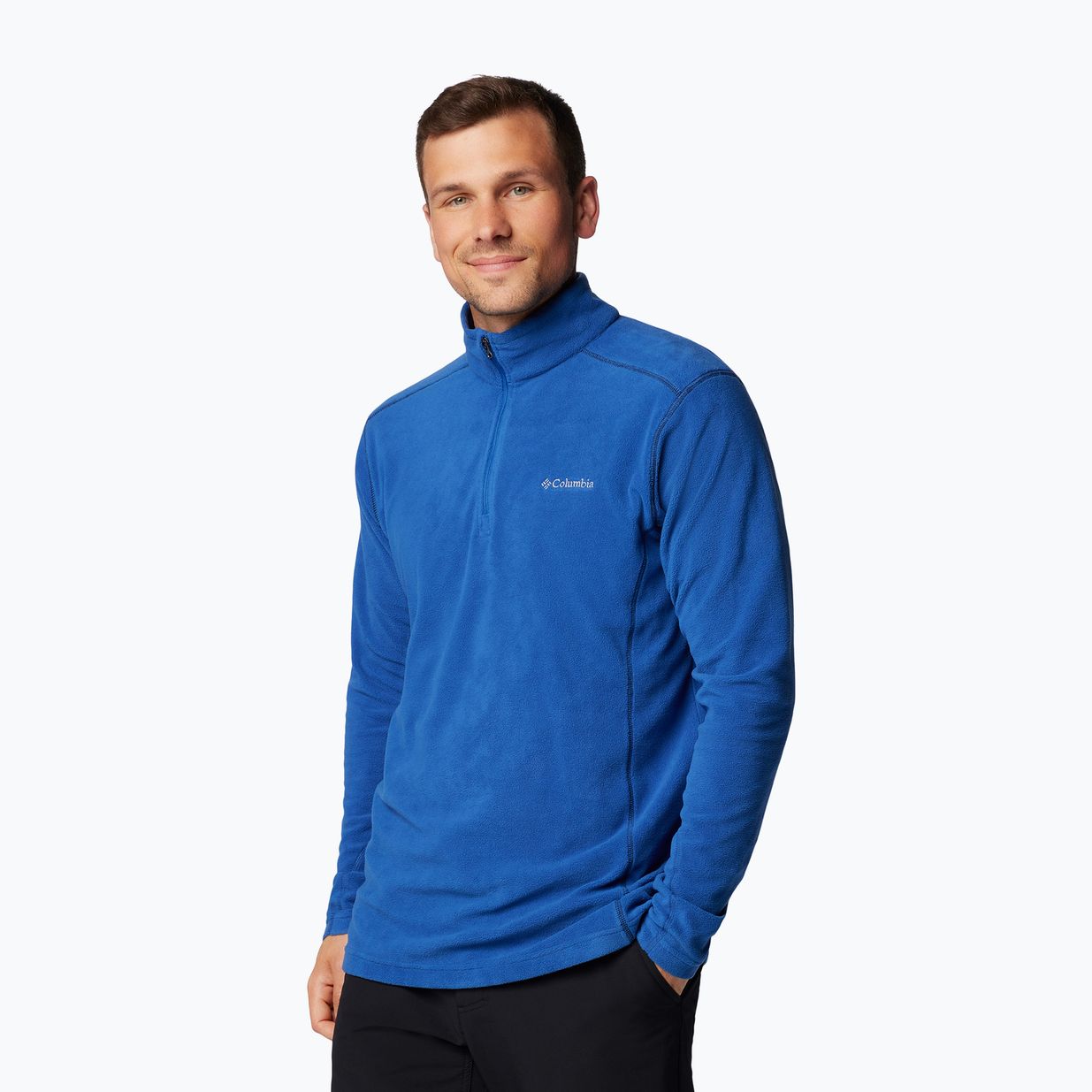 Columbia Klamath Range II HZ Bergblau Herren Fleece-Sweatshirt 4