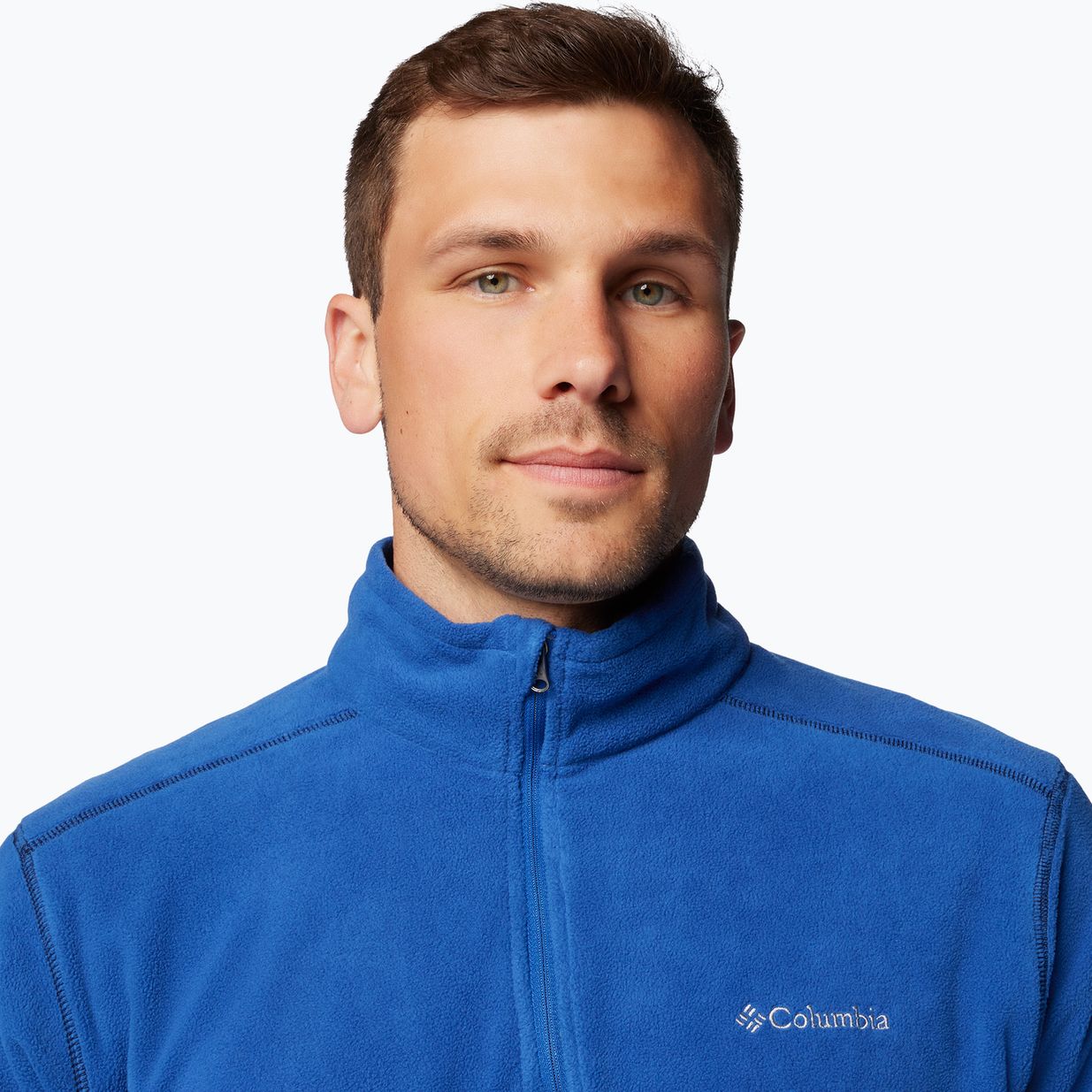 Columbia Klamath Range II HZ Bergblau Herren Fleece-Sweatshirt 5