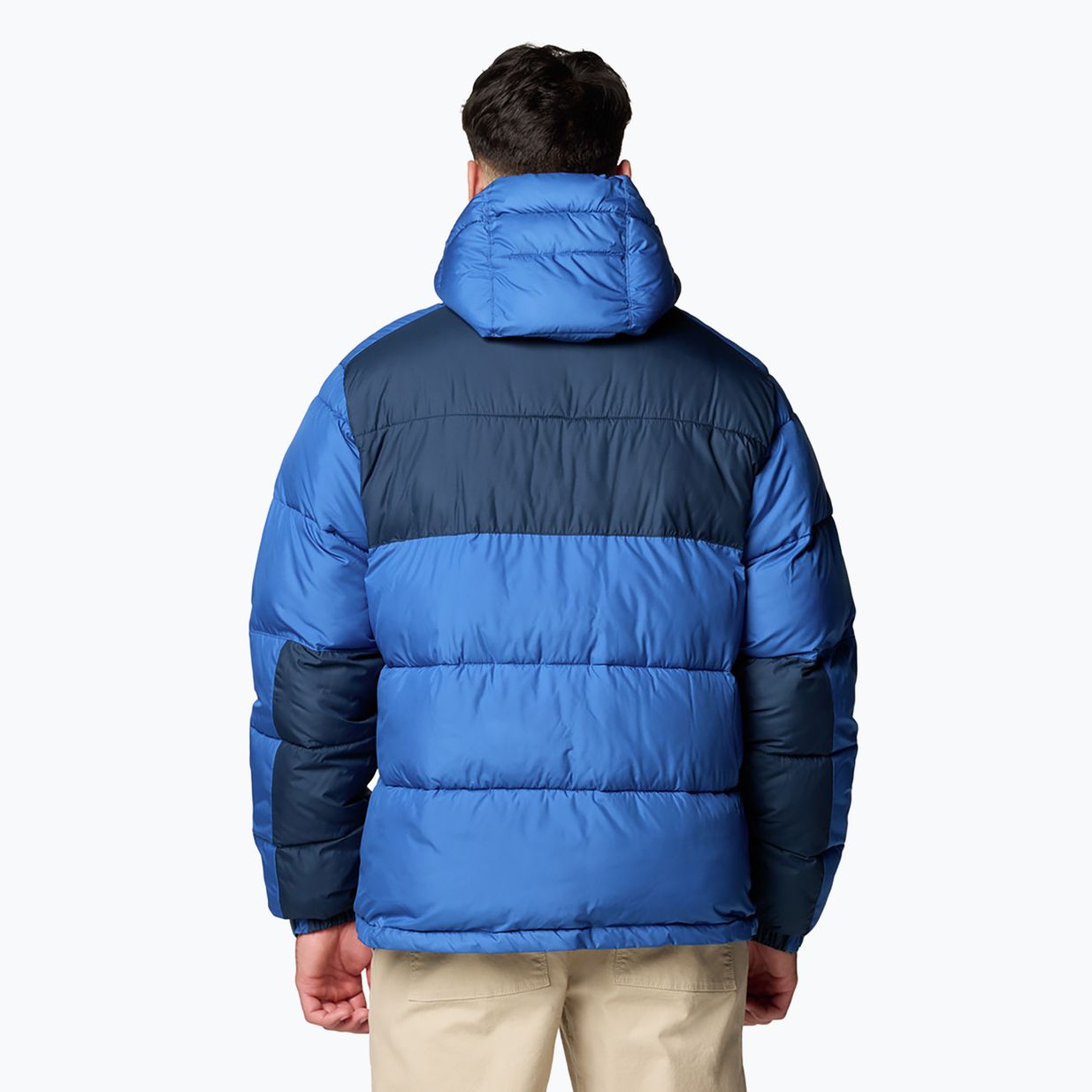 Columbia Pike Lake II Herren Daunenjacke mit Kapuze bergblau/ marineblau (College) 3