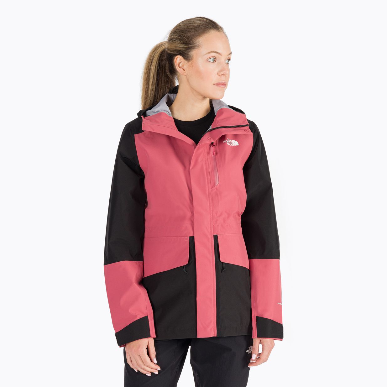 Damen Regenjacke The North Face Dryzzle All Weather JKT Futurelight rosa NF0A5IHL4G61