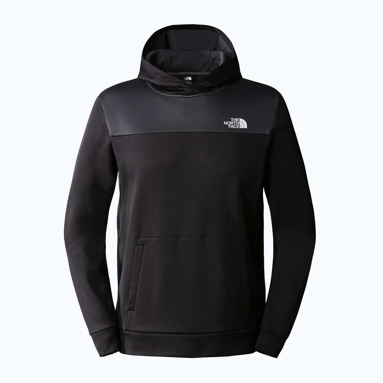 Herren The North Face Reaxion Fleece P/O Hoodie schwarz/ asphaltgrau 4