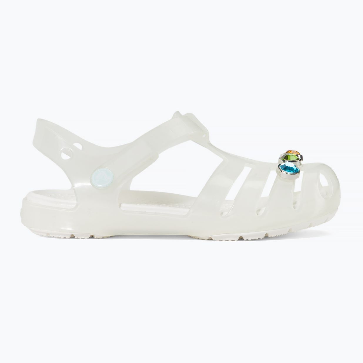 Crocs Isabella Charm Kleinkind Sandalen weiß 2