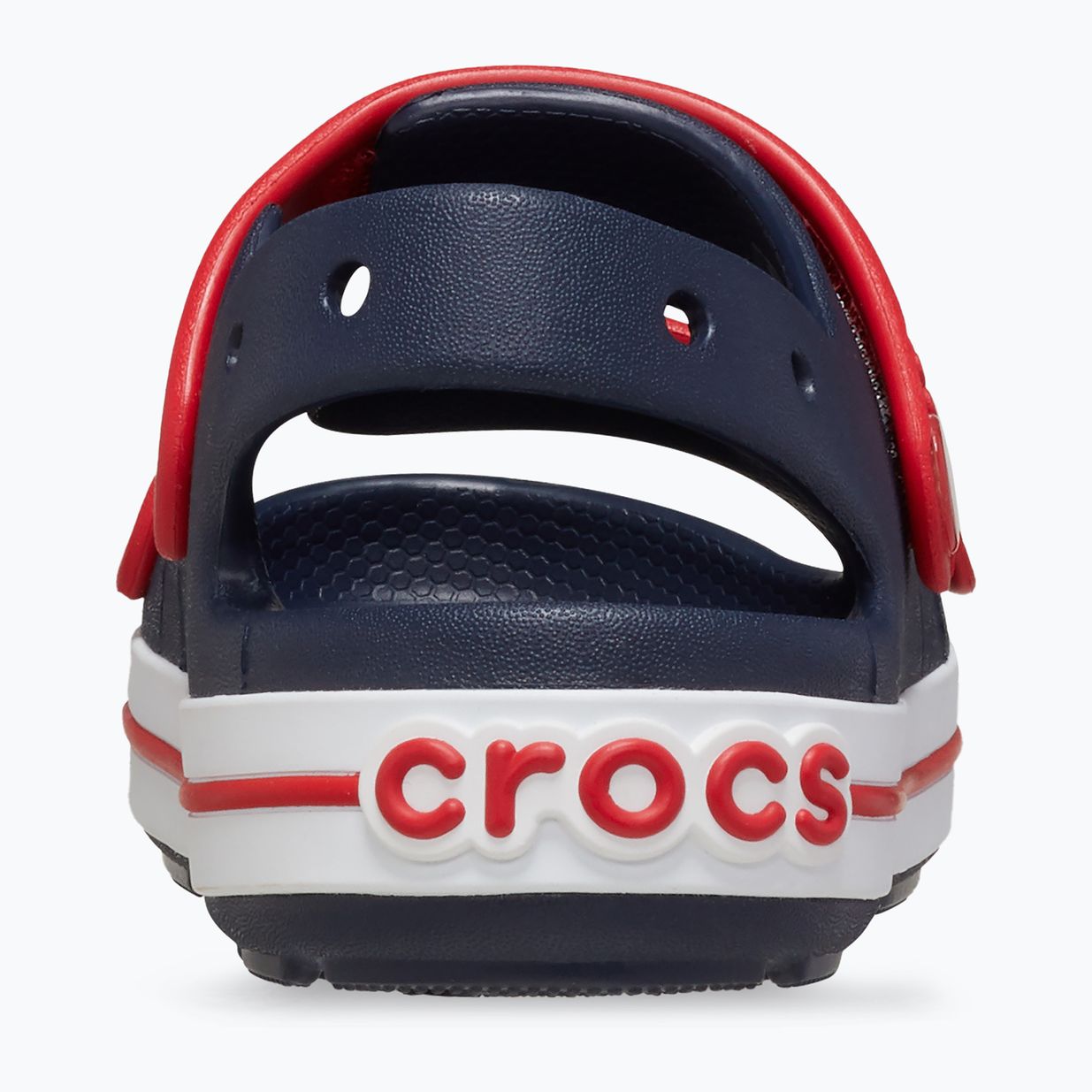 Crocs Crocband Cruiser Kinder Sandalen navy/varsity rot 12