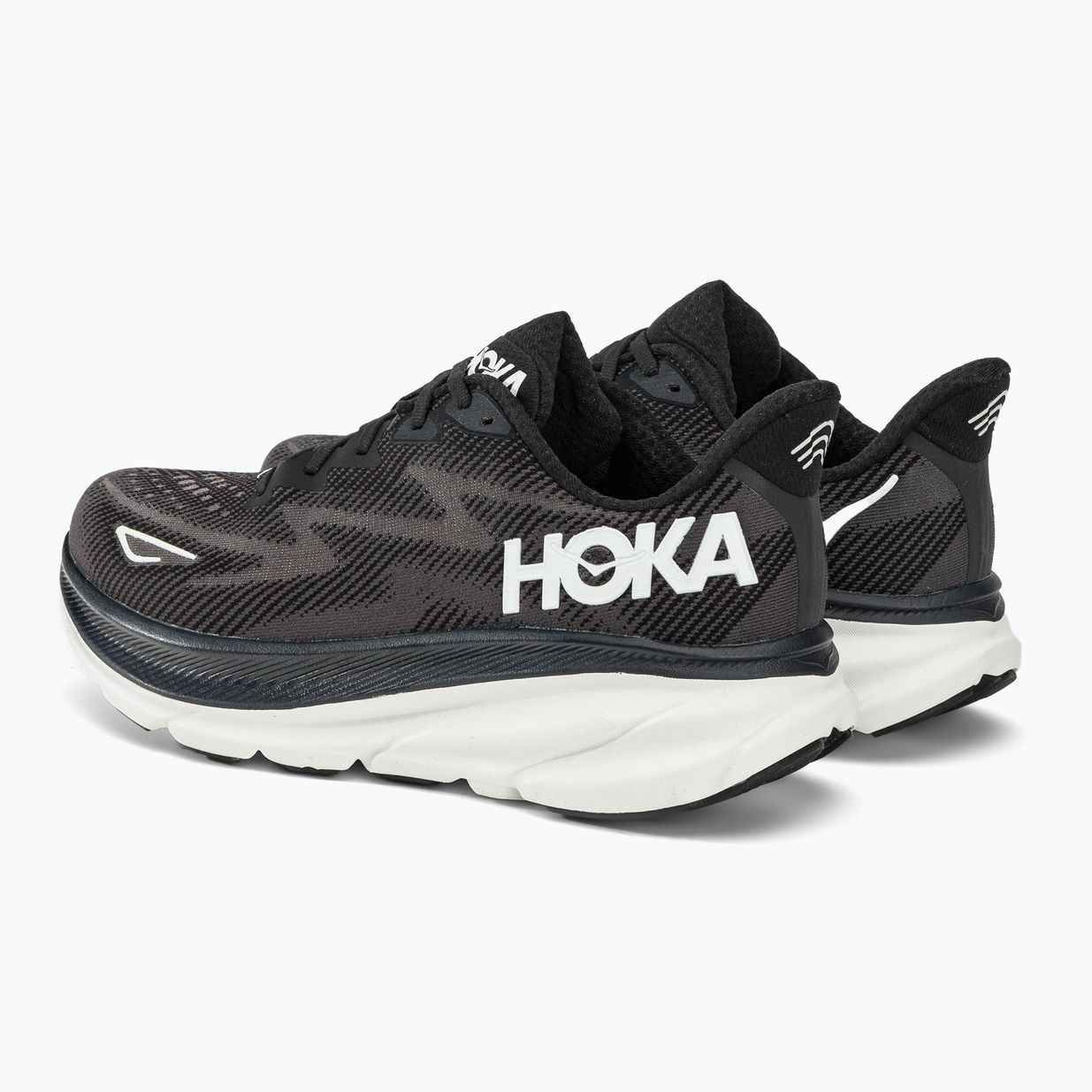 HOKA Herren Laufschuhe Clifton 9 schwarz 1127895-BWHT 4