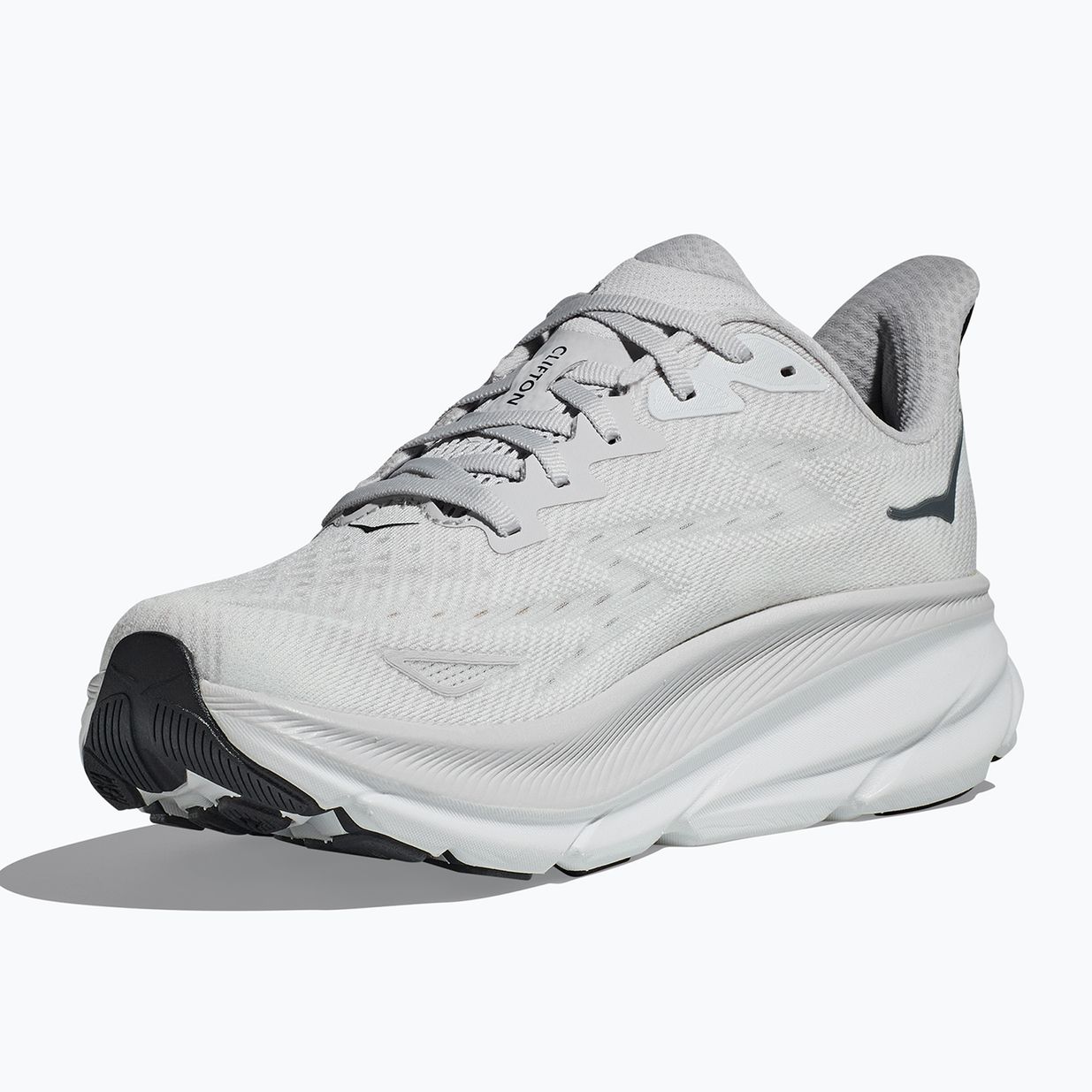 HOKA Clifton 9 nimbus cloud/steel wool Herren Laufschuhe 12