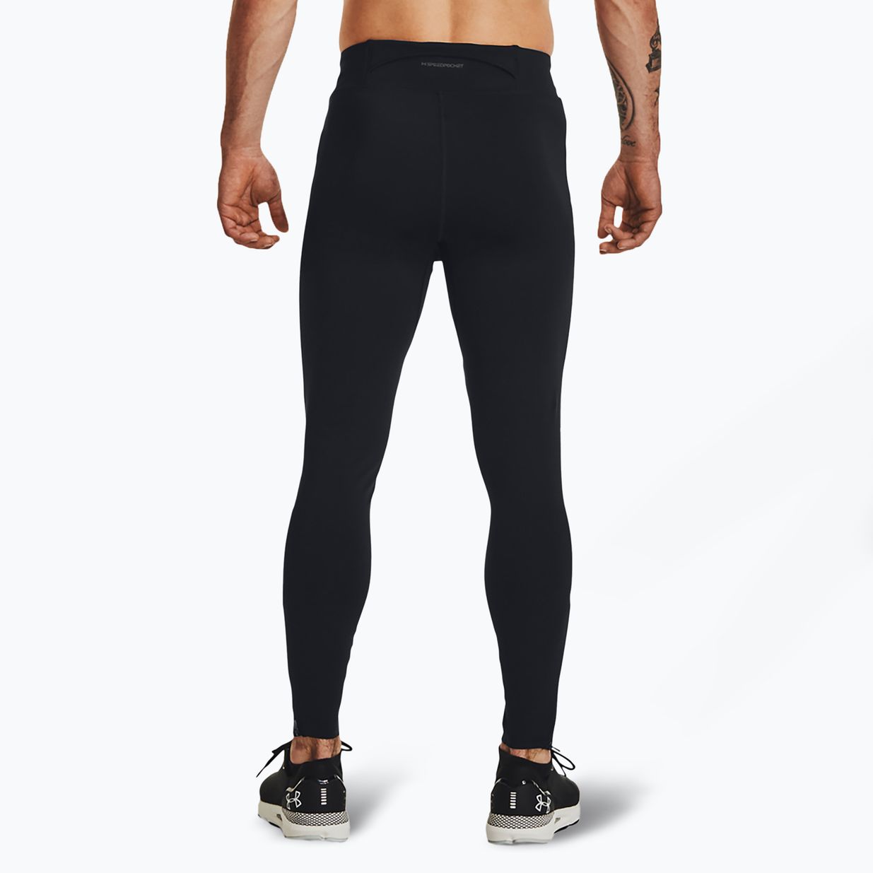 Under Armour Qualifier Elite Herren Laufleggings schwarz/stahl/reflektierend 3