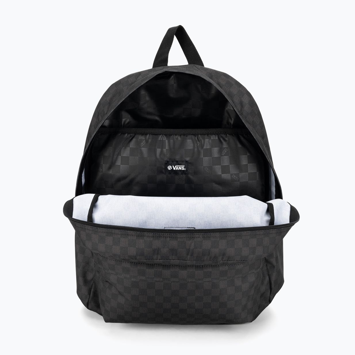 Vans Old Skool Check Rucksack 22 l schwarz/charcoal 6