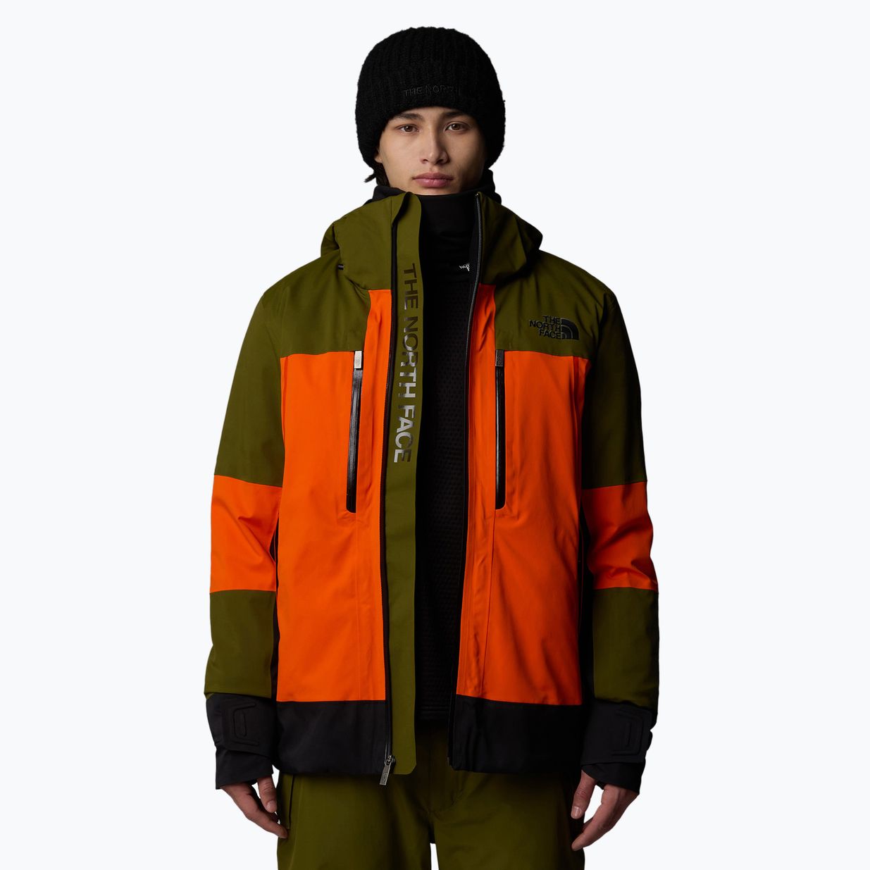 Herren Skijacke The North Face Snowsquall orange/forest olive 4