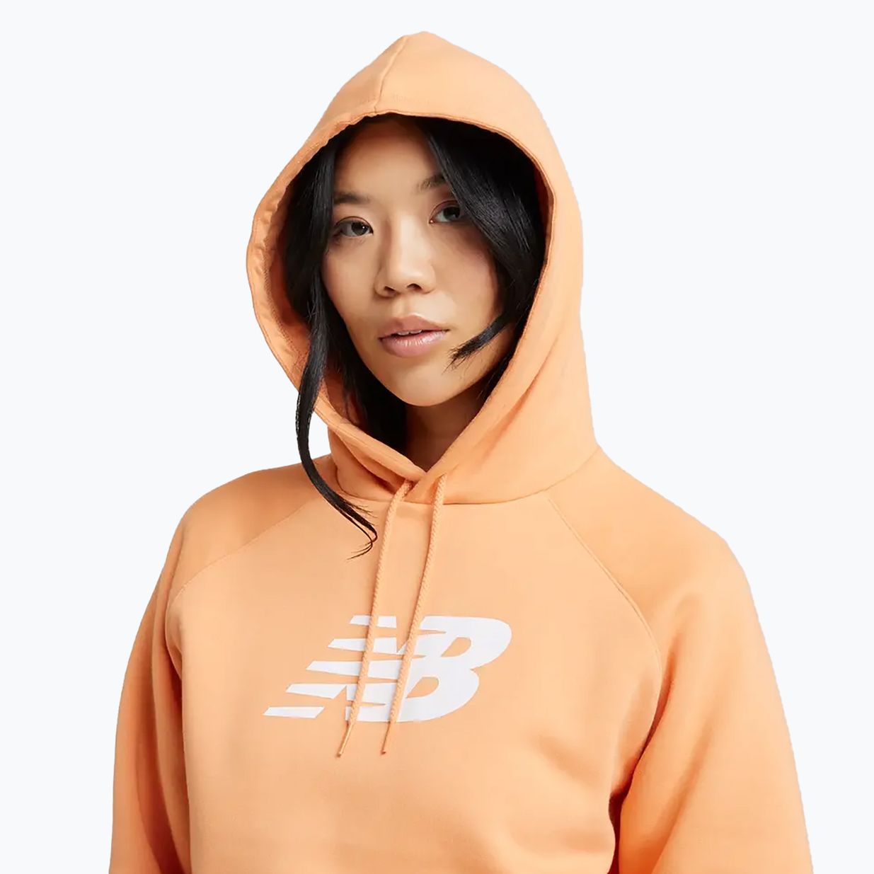 New Balance Damen Fleece Hoodie braun 4