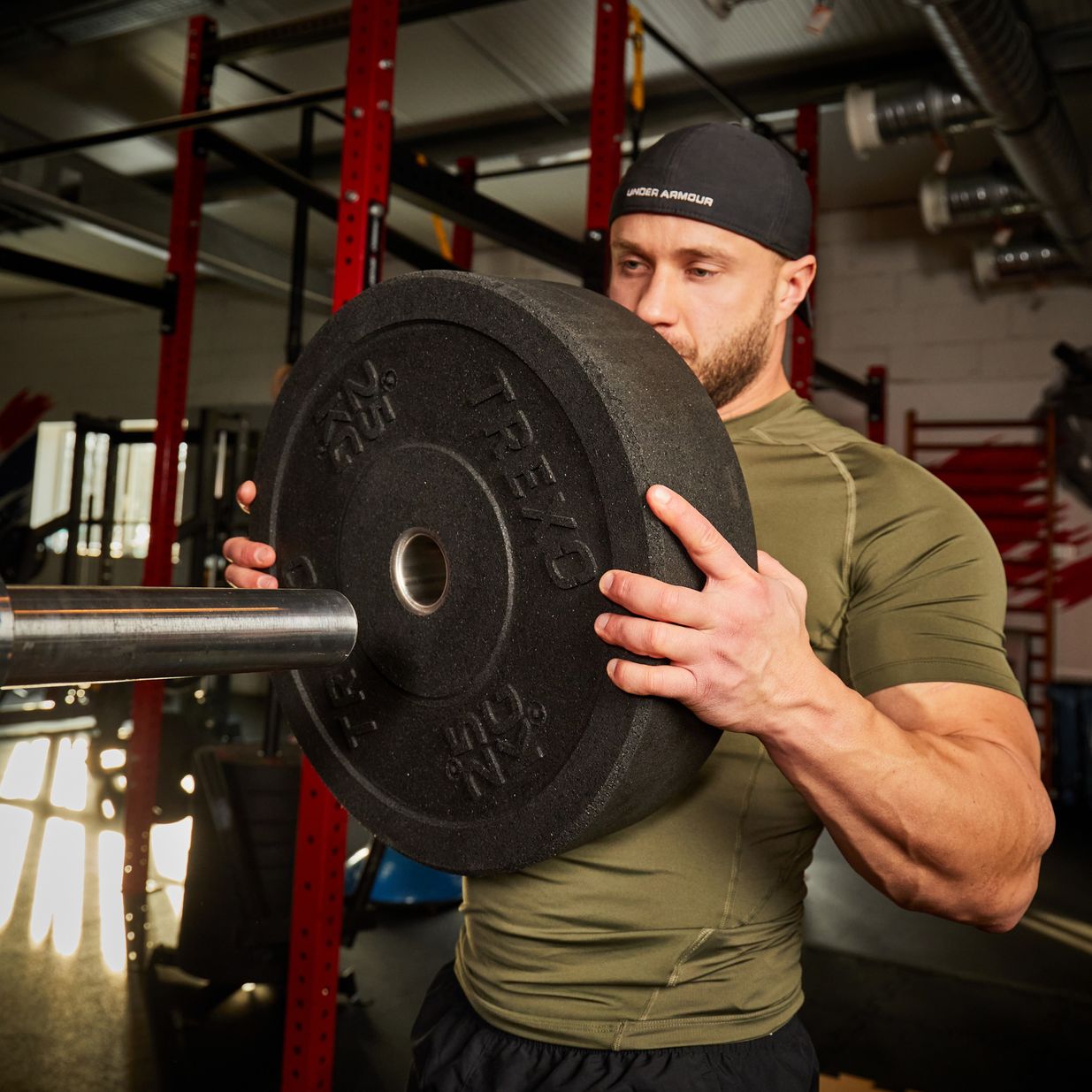 Hantelscheibe olimpijskie TREXO schwarz TRX-BMP25 25 kg 7