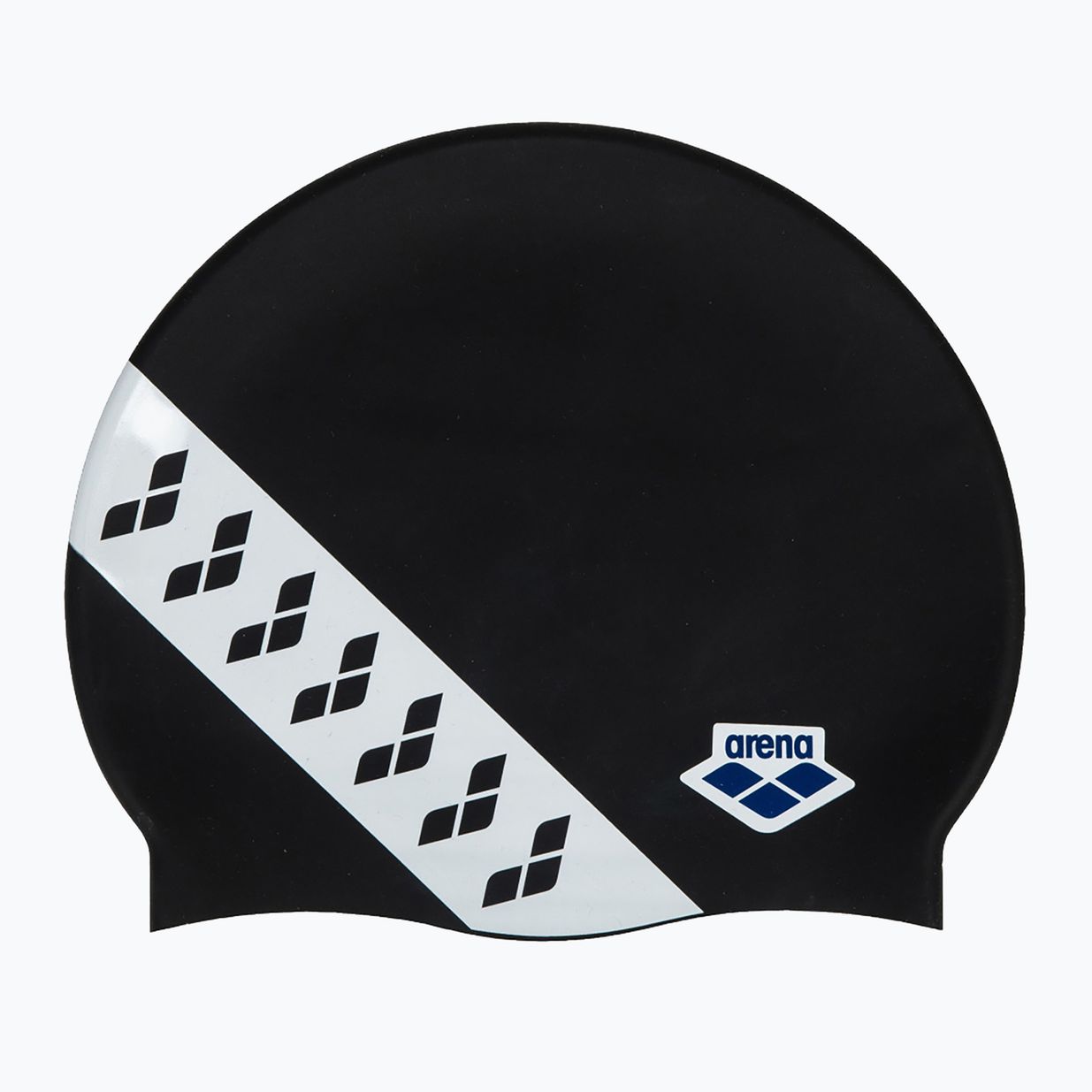 Badekappe arena Icons Team Stripe schwarz-weiß 1463 2