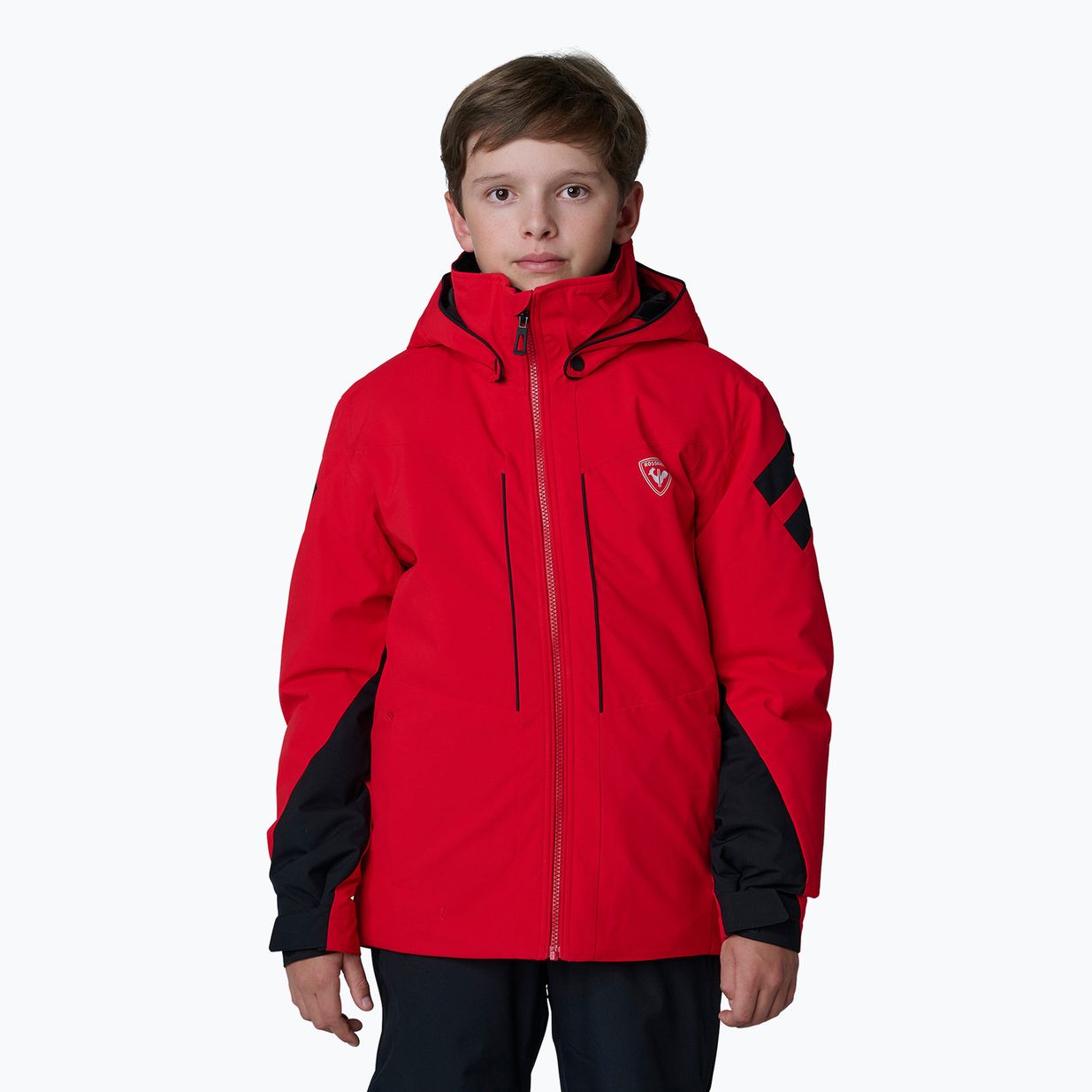 Rossignol Boy Ski sports rote Kinder Skijacke