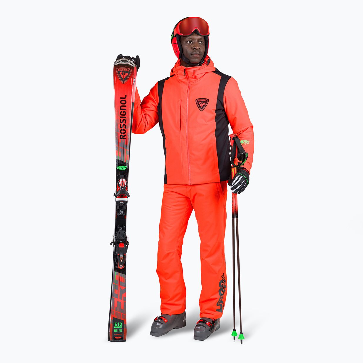 Skijacke Herren Rossignol Hero Velika neon red 2