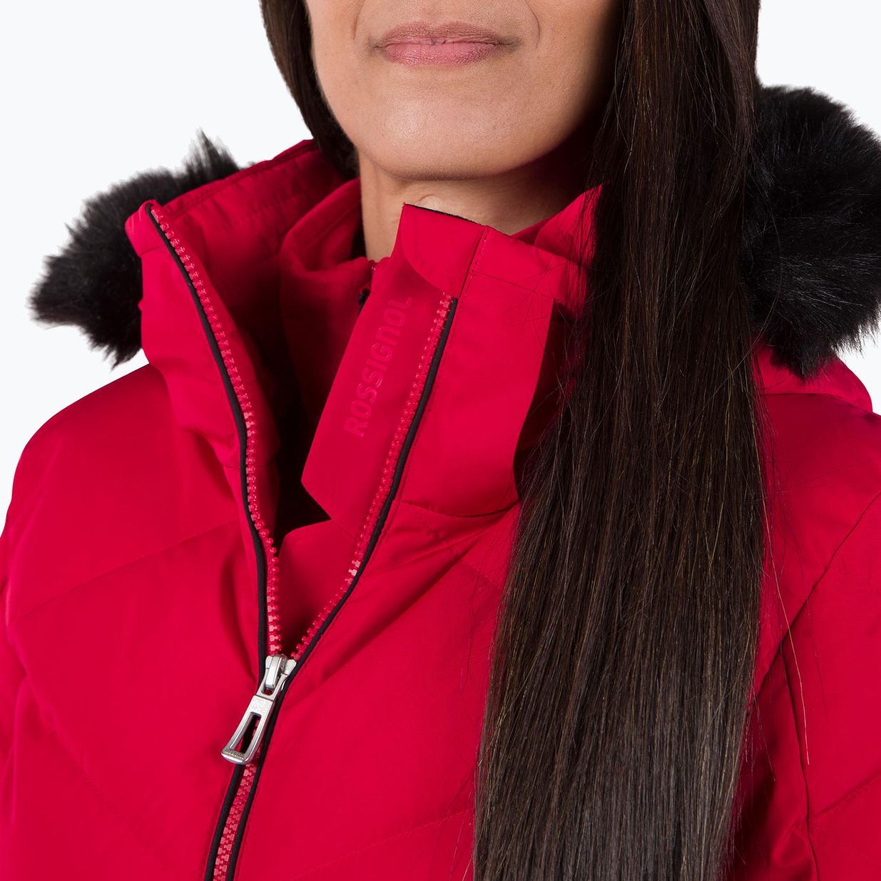 Skijacke Damen Rossignol Staci Pearly Jkt ruby red 7