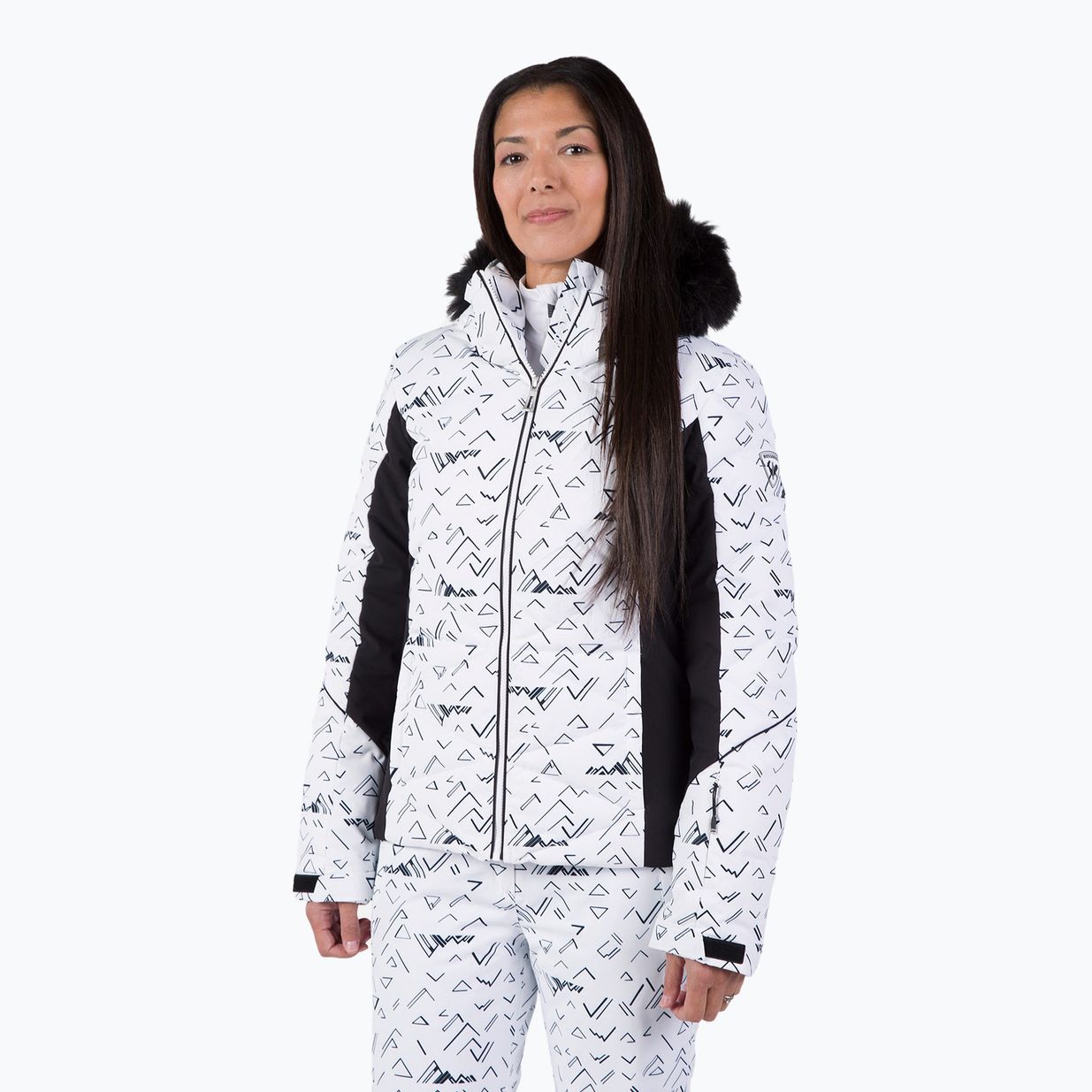 Skijacke Damen Rossignol Staci Pr Puffy Jkt white