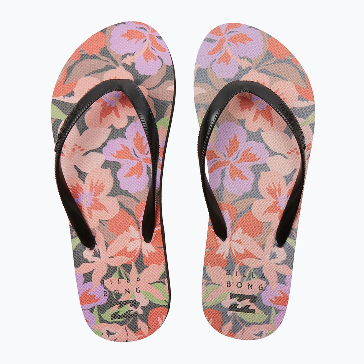 Damen Billabong Dama schwarz/rosa Flip Flops 4