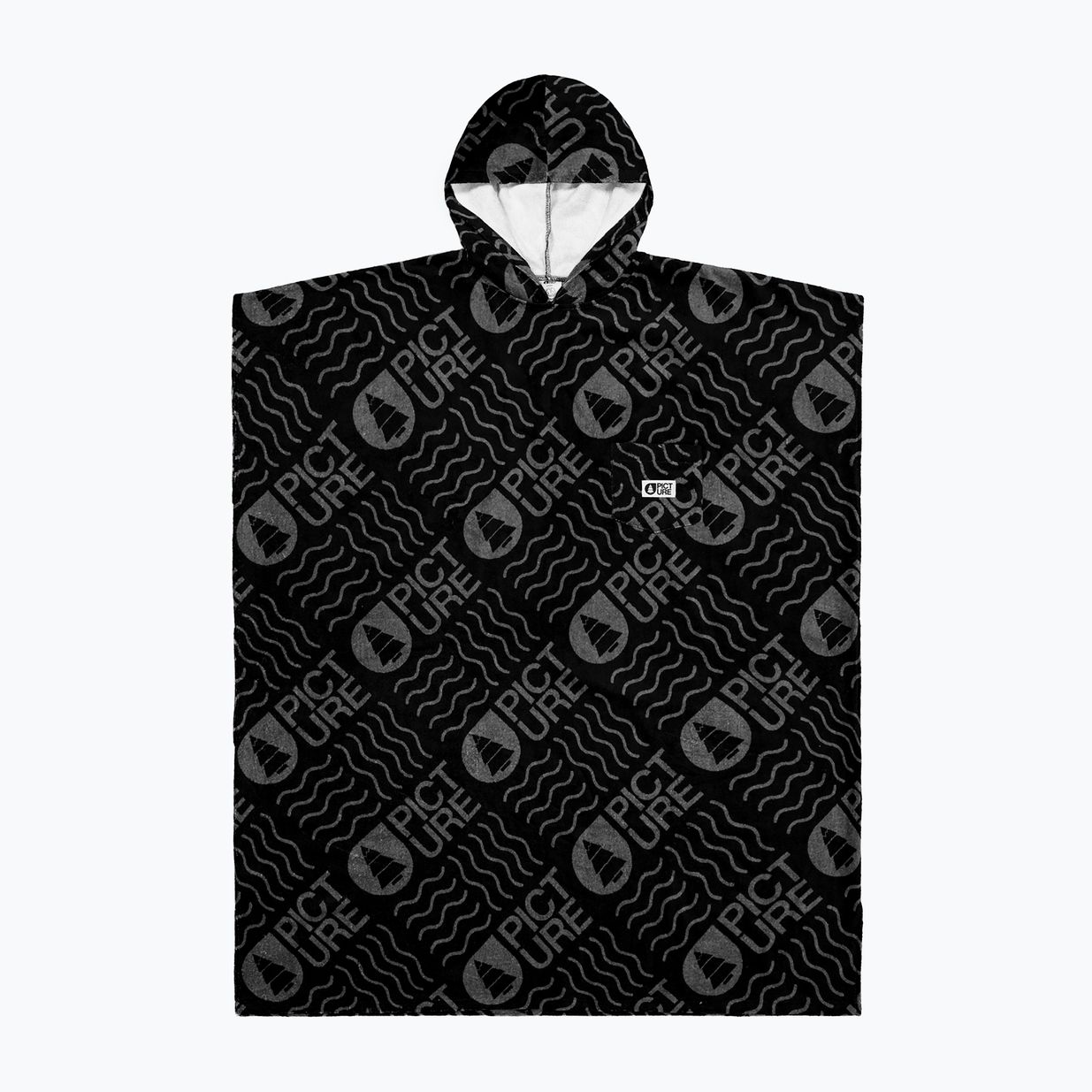 Poncho Picture Landsom black logo